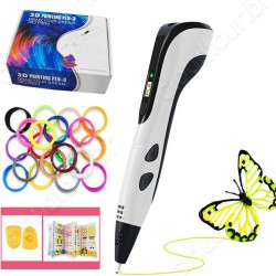 NEW 3D Pen 3d Drawing LCD Pen Set 3d Art Digital Screen Smart Printing Pens Doodle M