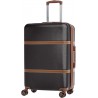NEW Amazon Basics Vienna Expandable Luggage Spinner Suitcase - 24 Inch, Black