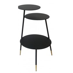 NEW LUCE LEMON Metal Table / Plant Stand