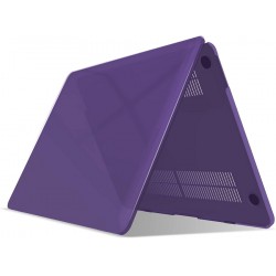 NEW IBENZER Compatible with 2025 2024 M2 M1 MacBook Pro 13 Inch Case 2025-2016 A2338 A2289 A2251 A2159 A1989 A1706 A1708, Hard Shell Case&Keyboard Cover for Mac Pro 13, Crystal Purple, CA-T13-CYPU+1