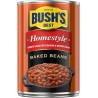 NEW BBD: JUNE/2025 Bush's Best Homestyle Baked Beans, Bacon & Brown Sugar, High Fibre, Excellent Source of Protein, 398 mL