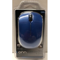 NEW ONN BLURE TRACE WIRED TRAVEL MOUSE - USB 2.0 PORT