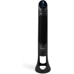 NEW Honeywell HYF260BC QuietSet® Whole Room 40” Tall Tower Fan Home, Bedroom, Office, 75° Oscillation, Remote Control, 5 speeds, Slim Profile, Auto Shut-Off, Portable, Easy-to Use Controls, Black