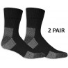 NEW Dr. Scholl's Men's 2 PAIR/Pack Non-Binding Diabetes and Circulatory Work Ankle Socks, Black, Shoe Size 7 to 12