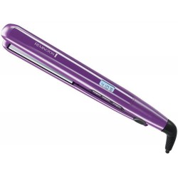 NEW Remington S5500 1 Anti-Static Flat Iron with Floating Ceramic Plates and Digital Controls, Hair Straightener, Purple