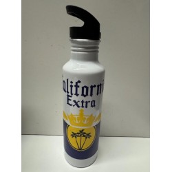 NEW CALIFORNIA EXTRA TIN WATER BOTTLE