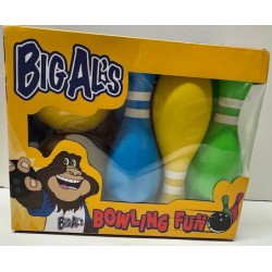 NEW BIG AL'S BOWLING SET - 6 PIN AND 2 BALLS