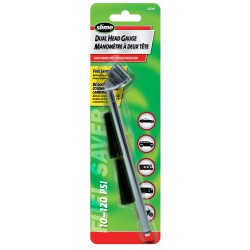 NEW Slime 10-120 PSI Dual Head Pencil Gauge