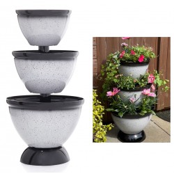 NEW Grumpy Gardener 3 Stack Planter