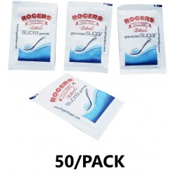 NEW 50/PACK Rogers Sugar Small Sachet/Packet