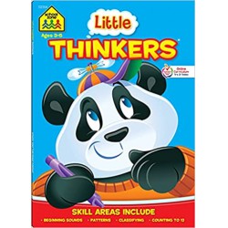 NEW School Zone - Little Thinkers Preschool Workbook - 64 Pages, Ages 3 to 5, Compare and Contrast, Critical Thinking, Problem-Solving, Matching, and More (School Zone Little Thinkers Workbook Series) Perfect Paperback
