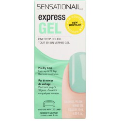 NEW SensatioNail Express Gel Polish -Ocean Front 1.36 Oz TEAL