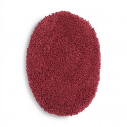 NEW Wine Red Polyester 19 x 22 Toilet Lid Cover