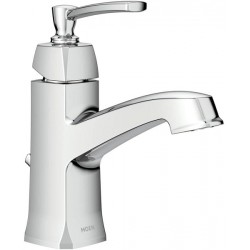 NEW Moen WS84923 One-Handle High Arc Bathroom Faucet, Chrome