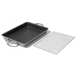 NEW Curtis Stone 2-In-1 Baker/Griddle Pan - GREY
