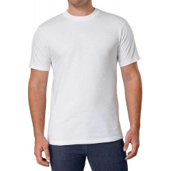 NEW XXL Kirkland Men's Crew Neck White T-shirt
