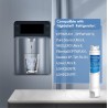 NEW Waterdrop Refrigerator Water Filter Replacement for Frigidaire® EPTWFU01® Pure Source® Ultra II, FPBC2277RF, FPBG2277RF, FGHB2868TP, FFHD2250TD, FGSC2335TF, FGSC2335TD, LGHD2369TF