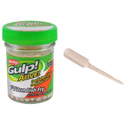 NEW 60G BERKLEY GULP ALIVE 1in FISH FRY GLOW