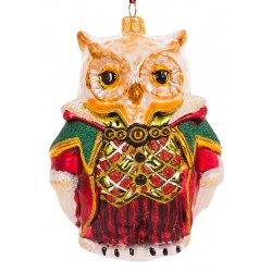 NEW Huras Family Ornaments He's a Wise Ol' Owl
