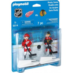 NEW PLAYMOBIL NHL Rivalry Series-Chicago Blackhawk Vs Detroit Red Wings Playset