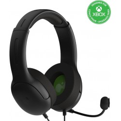 NEW PDP AIRLITE Wired Headset: Black - Xbox Series X|S, Xbox One, Xbox, Windows 10/11