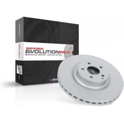 NEW Power Stop EBR1207EVC rear Evolution Genuine Geomet Coated Brake Rotor