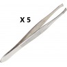 NEW 5/PACK Diane Slant Tip Tweezer
