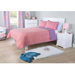 NEW DOUBLE Mainstays Kids Reversible Quilt Set, MSK Quilt