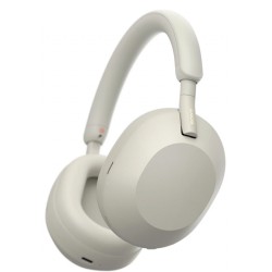 NEW Sony WH-1000XM5 Wireless Industry Leading Noise Cancelling Headphones with Auto Noise Cancelling Optimizer, Crystal Clear Hands-Free Calling, and Alexa Voice Control, Silver