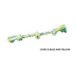 NEW 10 DENTAL ROPE 3-KNOT MINI COLOR