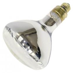 NEW Sylvania Incandescent Light Bulb (14747 / 375R40/1 120V) 375 watt - 120 volt - R40 - Medium Screw Skirted (E26sk) Base - 2,850K - Clear - Infrared - Reflector Flood