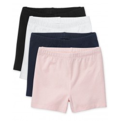NEW SIZE 4 TODDLER - The Children's Place Toddler Girls Cartwheel Shorts 4-Pack | Size 4 Toddler