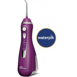 NEW Waterpik Cordless Water Flosser Rechargeable Portable Oral irrigator for Travel & Home Cordless Advanced, Wp 565 Orchid (Purple)