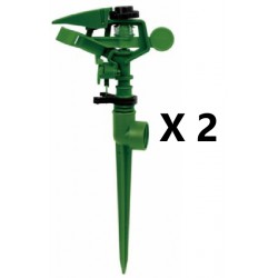 2 NEW Expert Gardener Plastic Impulse Sprinkler