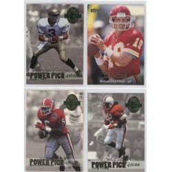 4 ASSORTED FOOTBALL CARDS