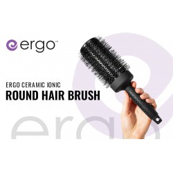 NEW Ceramic Ionic Round Hair Brush - Salon-Quality Brush for Blow Drying, Roller Brush for Wet & Dry Hair Styling, Volumizing Hair Care (ER65: 65mm - 3.5)
