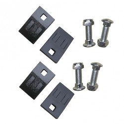 NEW 4pcs 3 Point Auger Cutting Edge for Earth Auger Spiral Drill Bit Cut