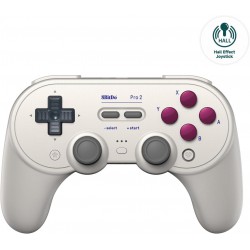 NEW 8BitDo Pro 2 Bluetooth Controller for Switch/Switch 2, Hall Effect Joysticks, 2 Pro Back Paddle Buttons, Wireless Gaming Controller for Switch, PC, Android, and Steam Deck & Apple (G Classic Edition)