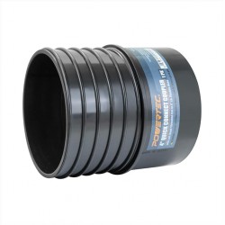 NEW POWERTEC 70285 4 Quick Connect Splice for DWV PVC Pipe with Left-Hand Threaded End to 4 I.D. Flexible Hose.