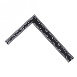 NEW L-Shaped Framing Square 90 Degree Right Angles Square Ruler Carpenter Square Metal Measurement Square Tool (300mmx200mm) Square Foot Measurement Tool