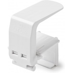 NEW Mommy's Helper Lid-Lok Toilet Seat Safety Latch, White, 1-Pack