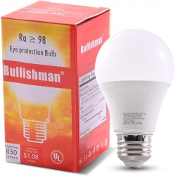 NEW Full Spectrum Sun Light Bulb - A19 9W, Boosts Energy, Mood & Performance, Supports Circadian Rhythm, Near-Perfect Color Rendering, Imitate Sunlight Indoors, CRI of 98+, (5700K)