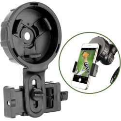 NEW Gosky Telescope Phone Adapter Quick Aligned Cell Phone Digiscoping Adaptor Mount - Compatible with Spotting Scope, Binoculars, Monocular, Fit Almost All Brands of Smartphones