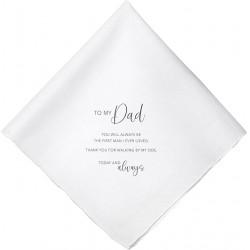 NEW Lillian Rose to My Dad Wedding Day Keepsake Hankie