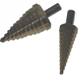NEW Ironton 2-Pc. Jumbo Step Drill Bit Set