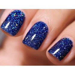 NEW 8ML S.FOCEN Glitter Gel Nail Polish LED UV Gel Polish Soak Off Nail Art Colors (Diamond navy)