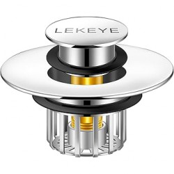 NEW LEKEYE Bathtub Stopper | Sink Stopper | Drain Stopper | for Bathtub and Bathroom Drains-1 Pack