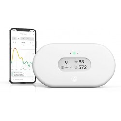 NEW Airthings 2960 View Plus - Radon & Air Quality Monitor (PM, CO2, VOC, Humidity, Temp, Pressure)