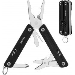 NEW NexTool Mini Sailor Lite, 9-in-1 EDC Pocket Multitool, Keychain Multi-Tool with Sharp-Nosed Pliers, Scissors, SIM Card Extractor and Screwdriver, TSA Approved, Blade-Free, for Travel