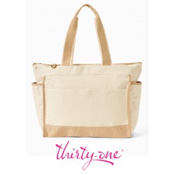 NEW Thirty-One Gifts Canvas Boat Tote - 22.5L x 6.5W x 14H